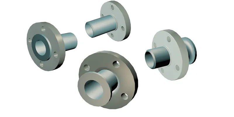 Применение Фланец Свободный Соединением